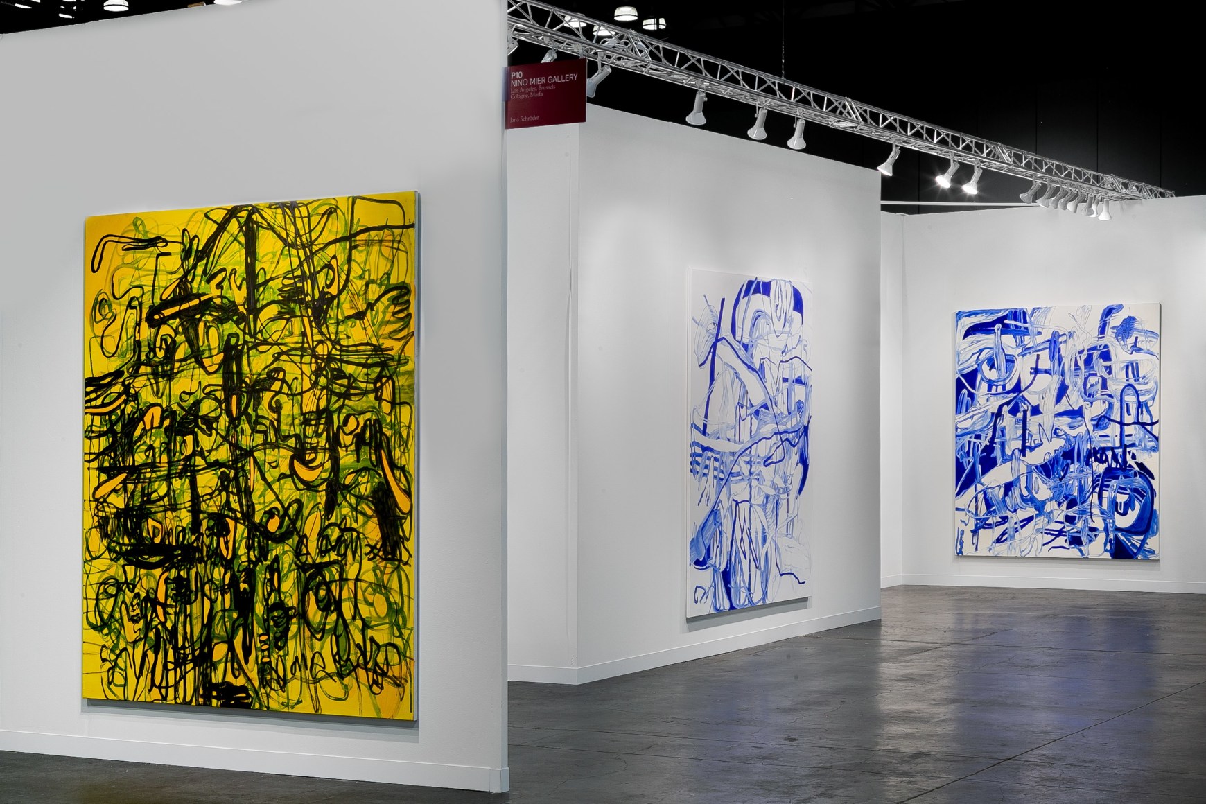 Installation View of JANA SCHRÖDER, The Armory 2021, Day 3 (September 9 - 12, 2021)