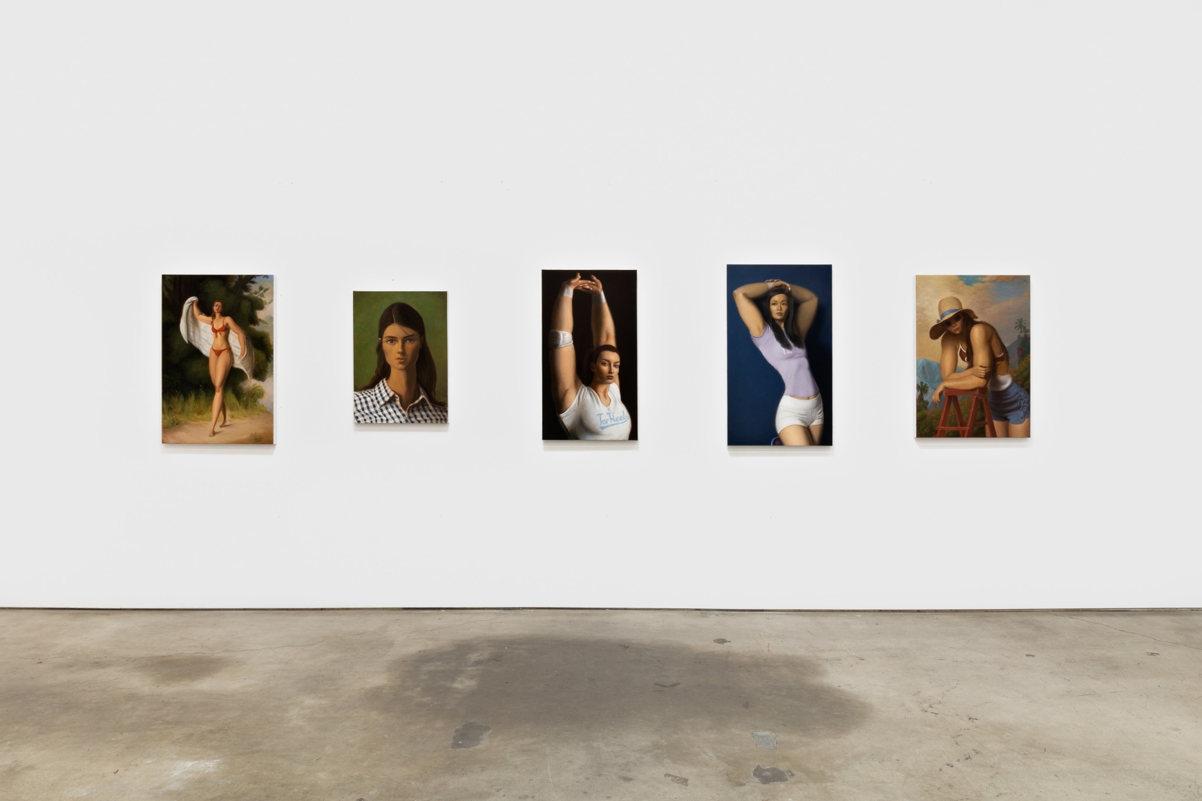 Installation View of Jansson Stegner: New Paintings (December 7&ndash;14, 2020). Nino Mier Gallery, Los Angeles, CA.