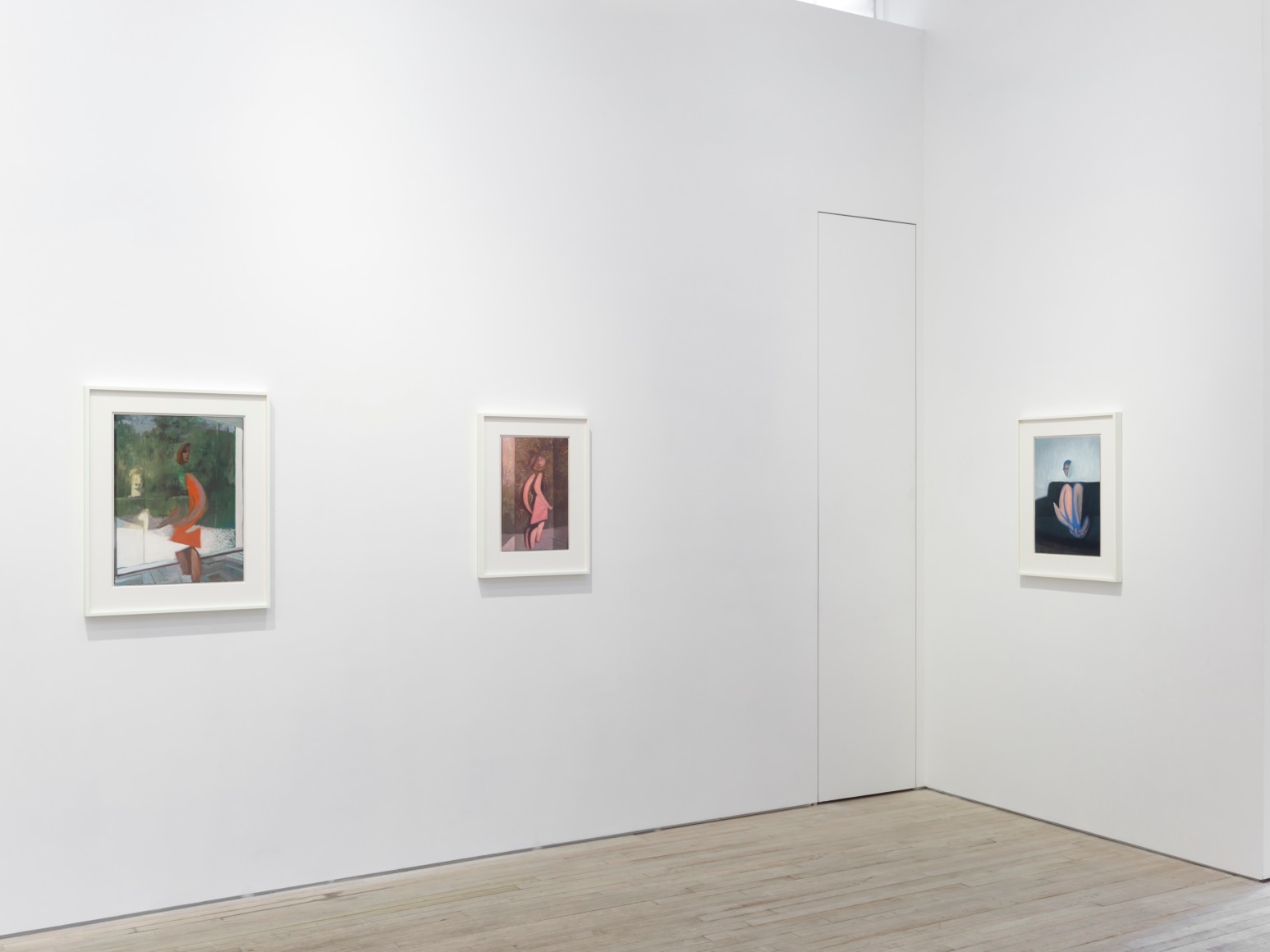 Installation view of Jonathan Wateridge, Works on Paper, Nino Mier Gallery, Tribeca, September 5 – October 18, 2025