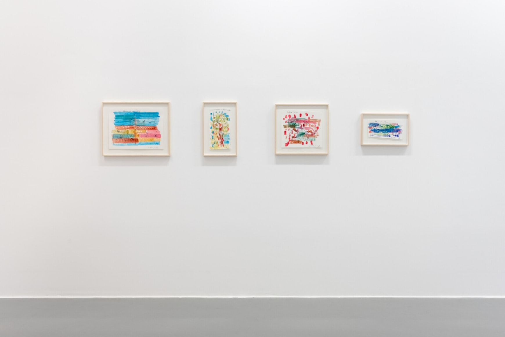 Installation view of André Butzer, Maikäfer flieg!, (January 28 - March 19, 2023), Kunstverein Friedrichshafen. Photo: Kilian Blees