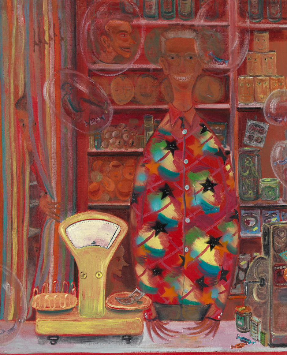 Tomasz Kowalski Untitled (Shop), 2012 Oil on canvas 47 1/4 x 41 3/8 in 120 x 105 cm (TKO19.015)