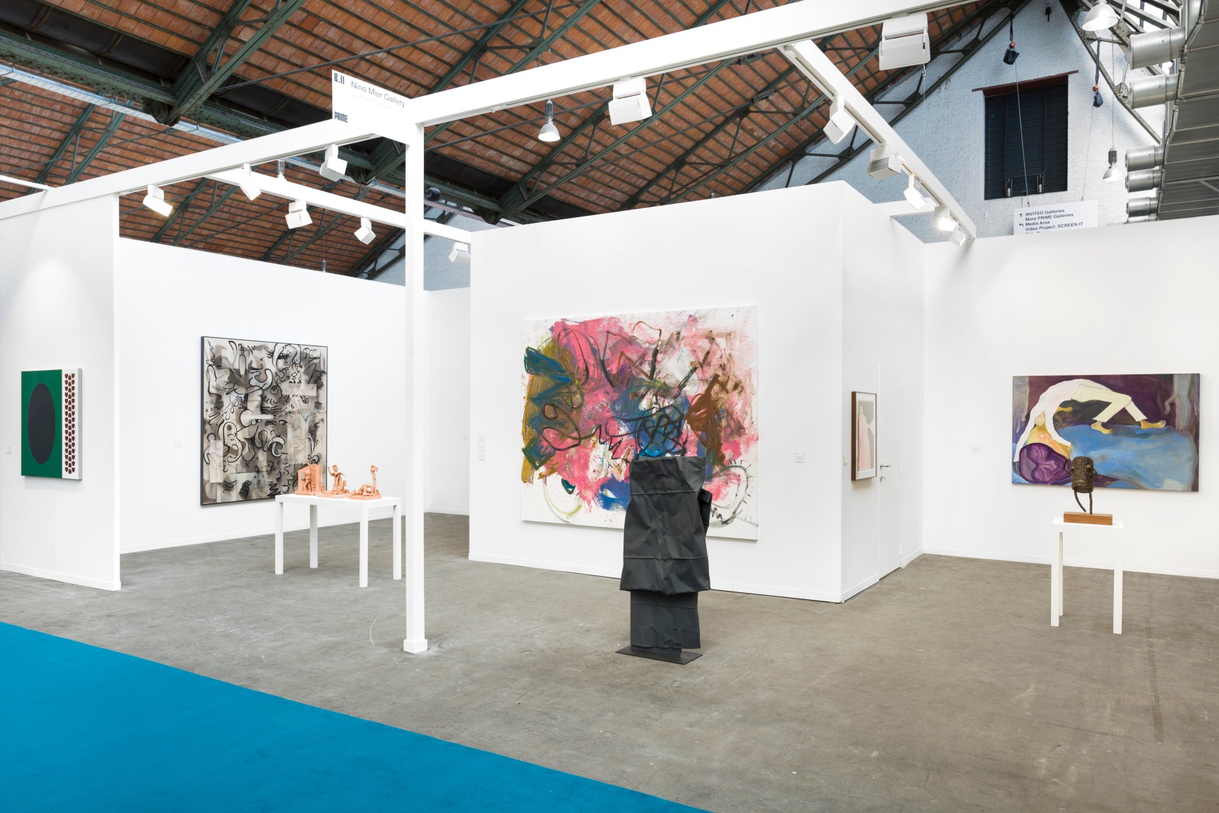 Art Brussels 2019, Exterior installation view, looking left