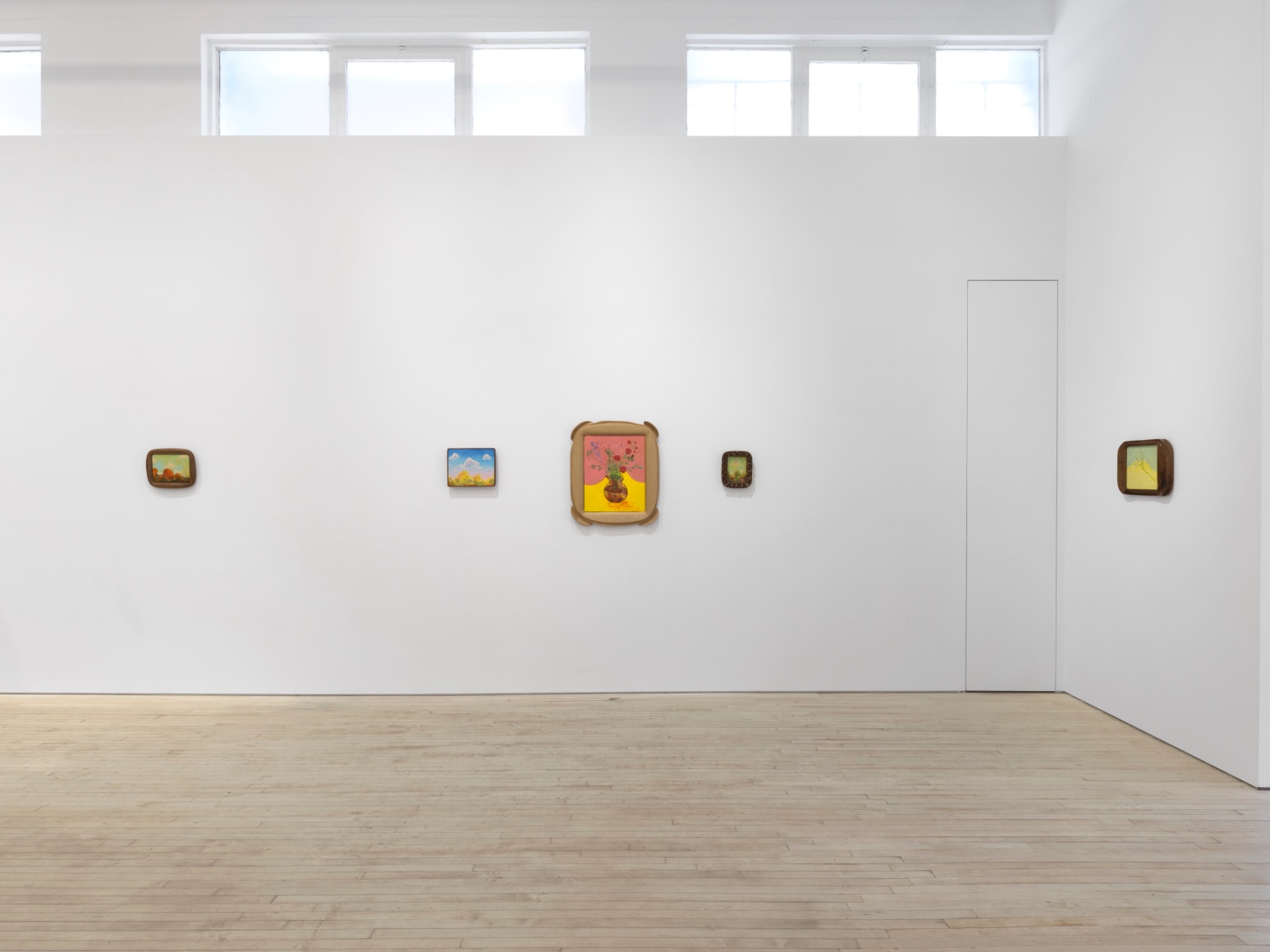 Installation view of Karel Dicker, tamed flowers, Nino Mier Gallery, Tribeca, June 27 – August 8, 2025