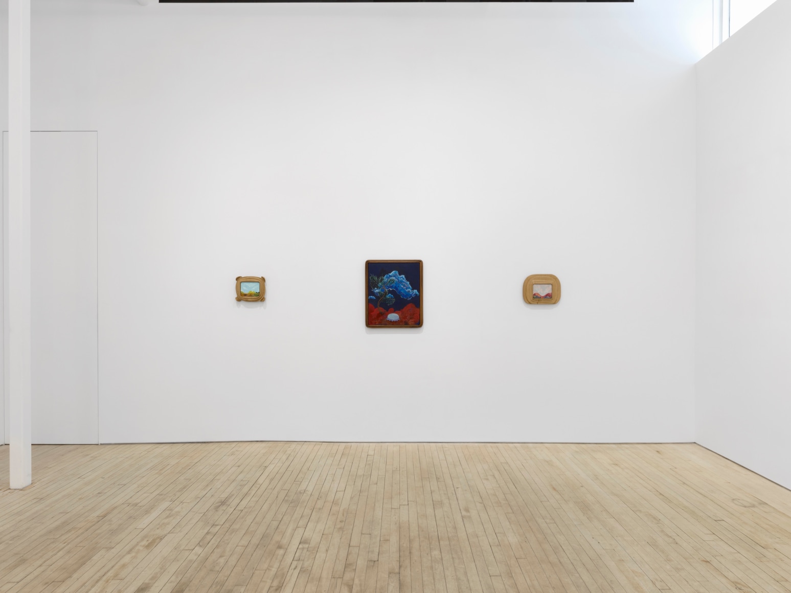 Installation view of Karel Dicker, tamed flowers, Nino Mier Gallery, Tribeca, June 27 – August 8, 2025