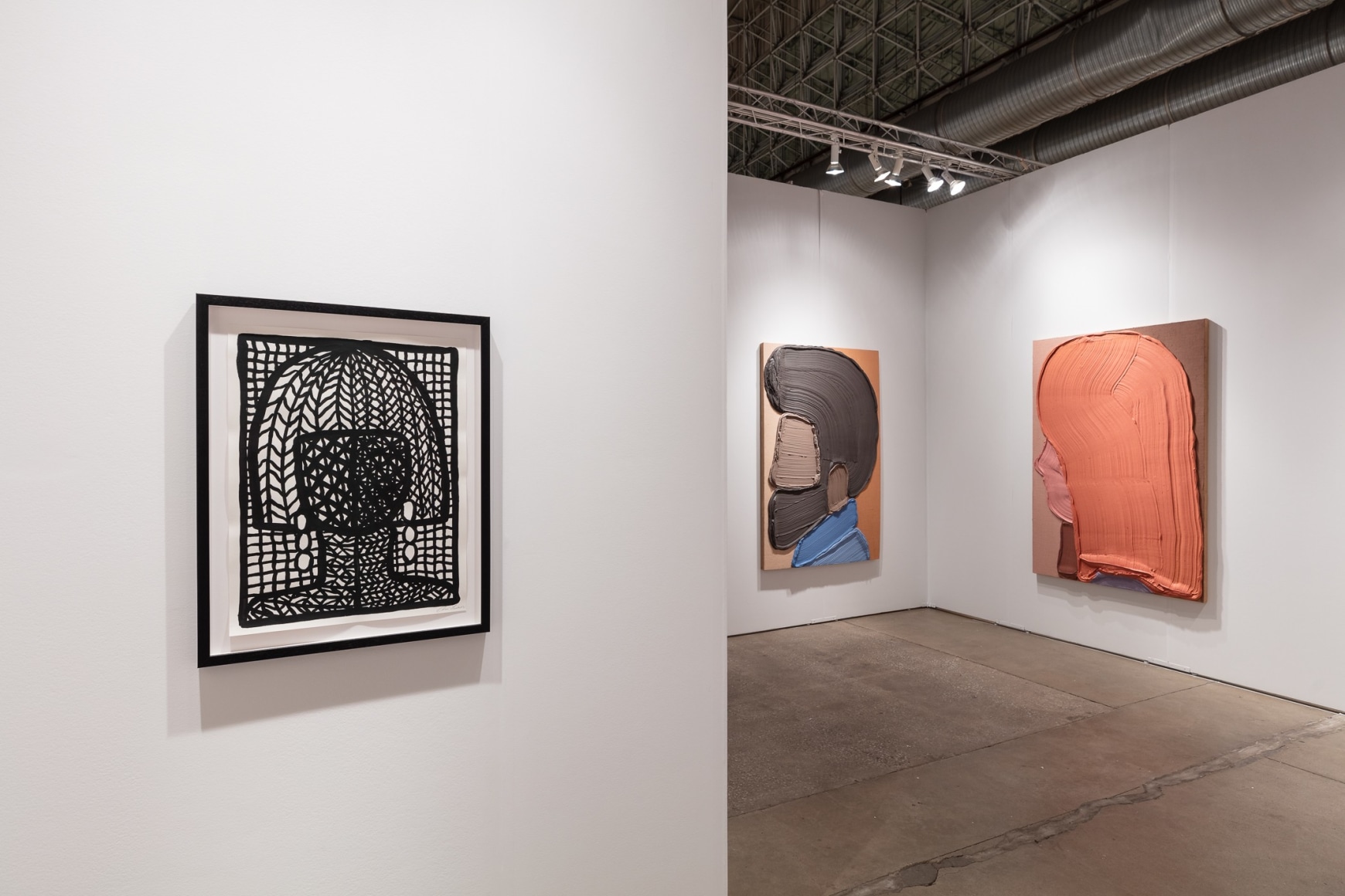 Installation View of Jos&eacute; Lerma, Expo Chicago, (April 7 - 10, 2022)