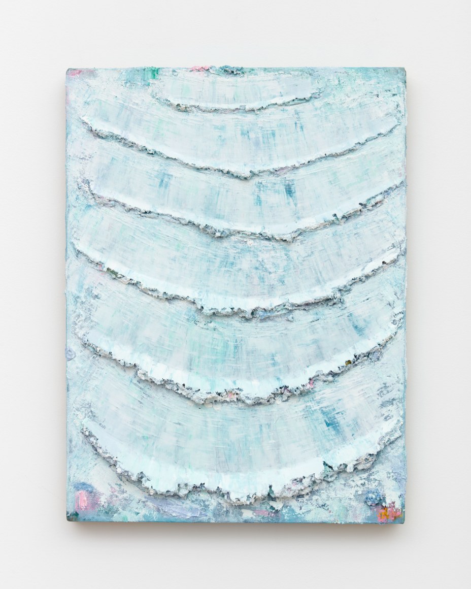 Andrew Dadson Greenpoint, 2021 Oil and acrylic on linen 24 x 18 x 2 1/2 in 61 x 45.7 x 6.3 cm (ADA21.011)