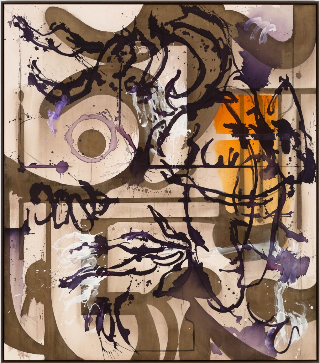 Jan-Ole Schiemann Untitled, 2022 acrylic, oil paint on canvas 63 x 55 1/8 in 160 x 140 cm (JS22.037)