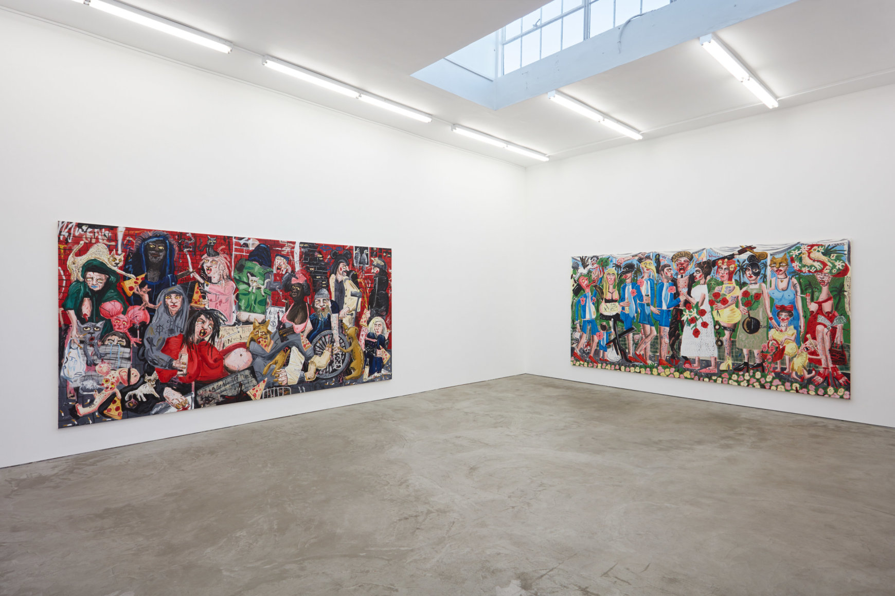 Installation View of "God's Kitchen", and "Truffle Butter"