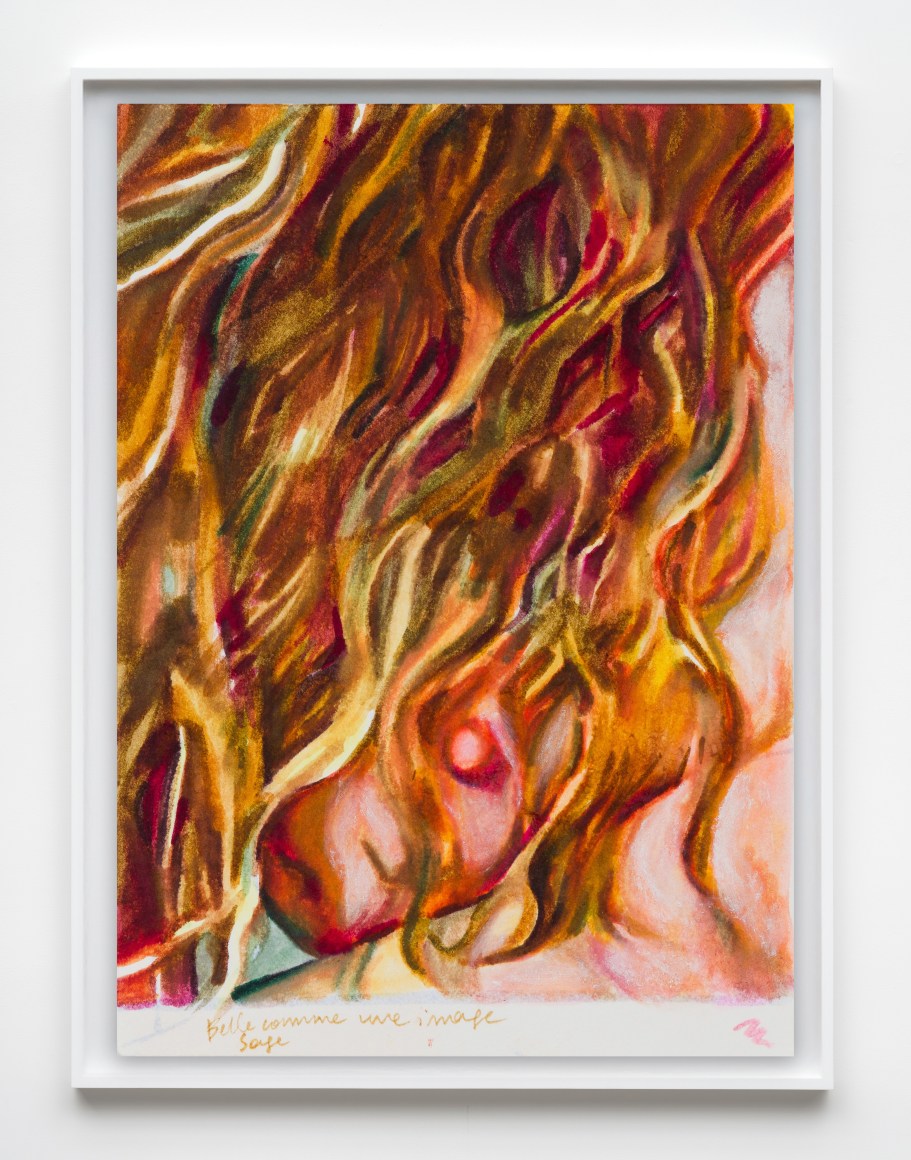 Giulia Messina Belle de jour, 2025 Markers and ink on paper 5 3/4 x 4 1/8 in 14.7 x 10.4 cm (GME25.016)