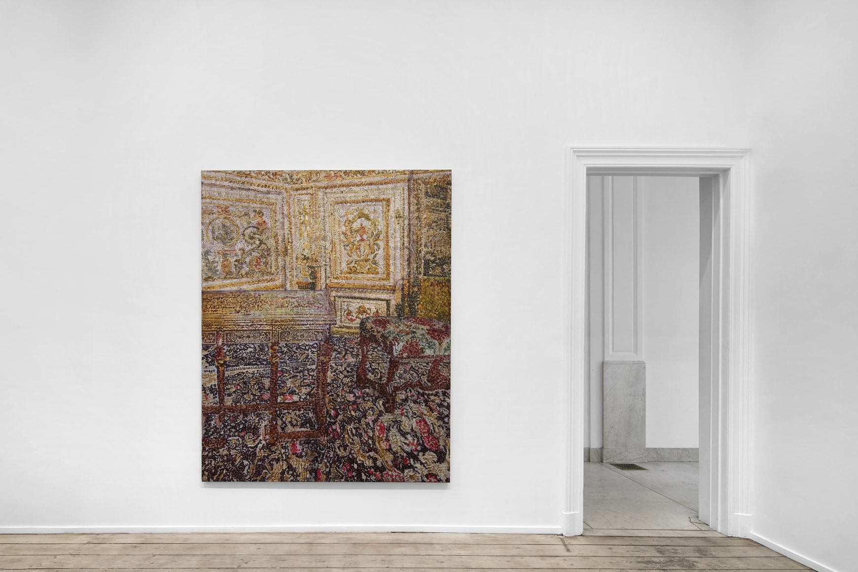 Installation view of Gregory Hodge, Echo, Nino Mier Gallery, Brussels, September 12 – October 25, 2025