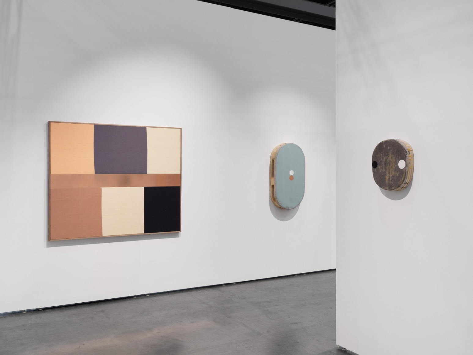 Installation view of Untitled Houston, Nino Mier Gallery, Booth #A23 (September 18 - 21, 2025)
