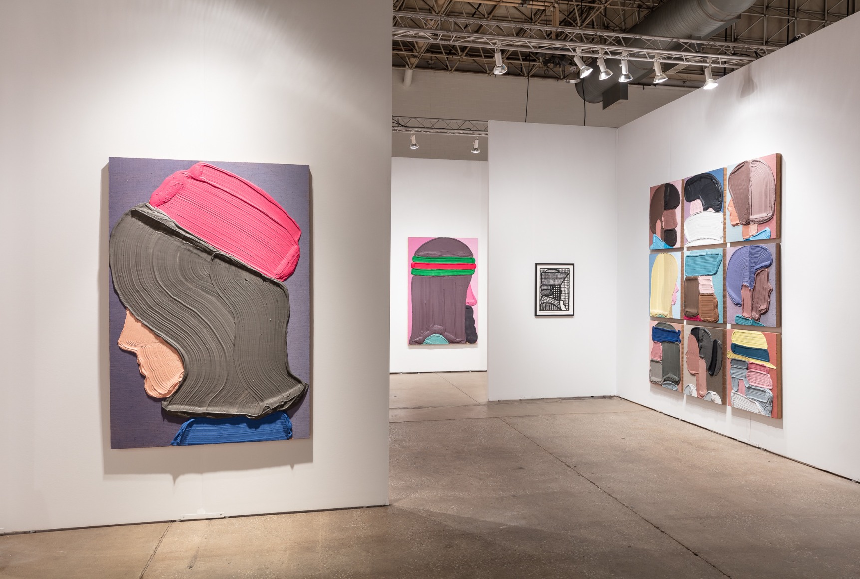 Installation View of Jos&eacute; Lerma, Expo Chicago, (April 7 - 10, 2022)
