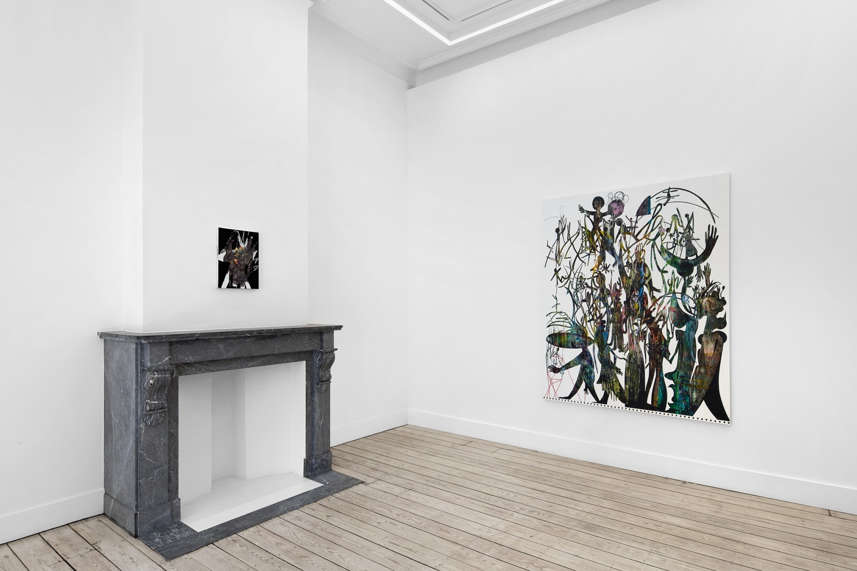 Installation view of Ana Villagomez, Sweet Subterraneans, Nino Mier Gallery, Brussels, April 22 – May 31, 2025