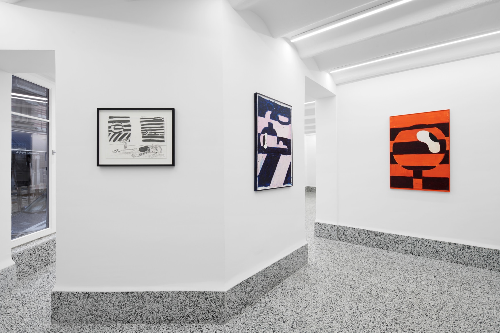 Installation View of Nel Aerts, Coclopie, (January 14 - February 17, 2023). Nino Mier Gallery, Brussels Annex.