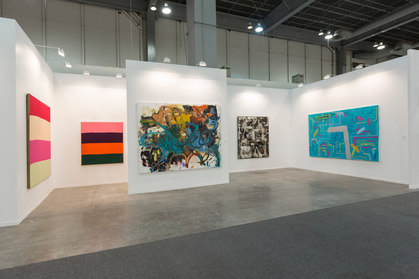 Installation view of Zona Maco, Mexico City, 2020