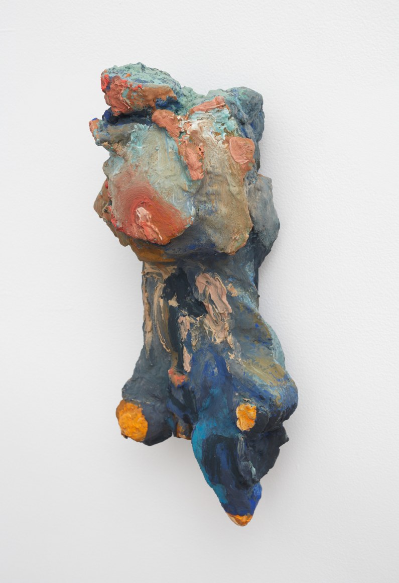 Blair Saxon-Hill Trickling Hour, 2018 Wood, foam, cement, gouache, fiber reinforced plaster 15 x 8 x 4 in 38.1 x 20.3 x 10.2 cm (BSH18.058)