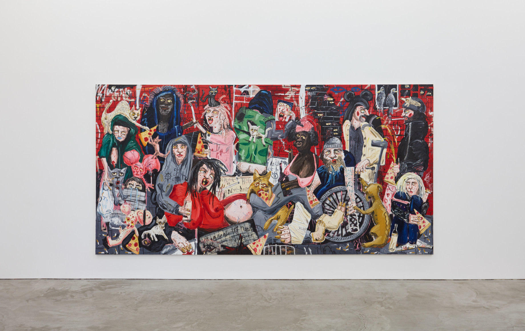 Installation View of "God's Kitchen"