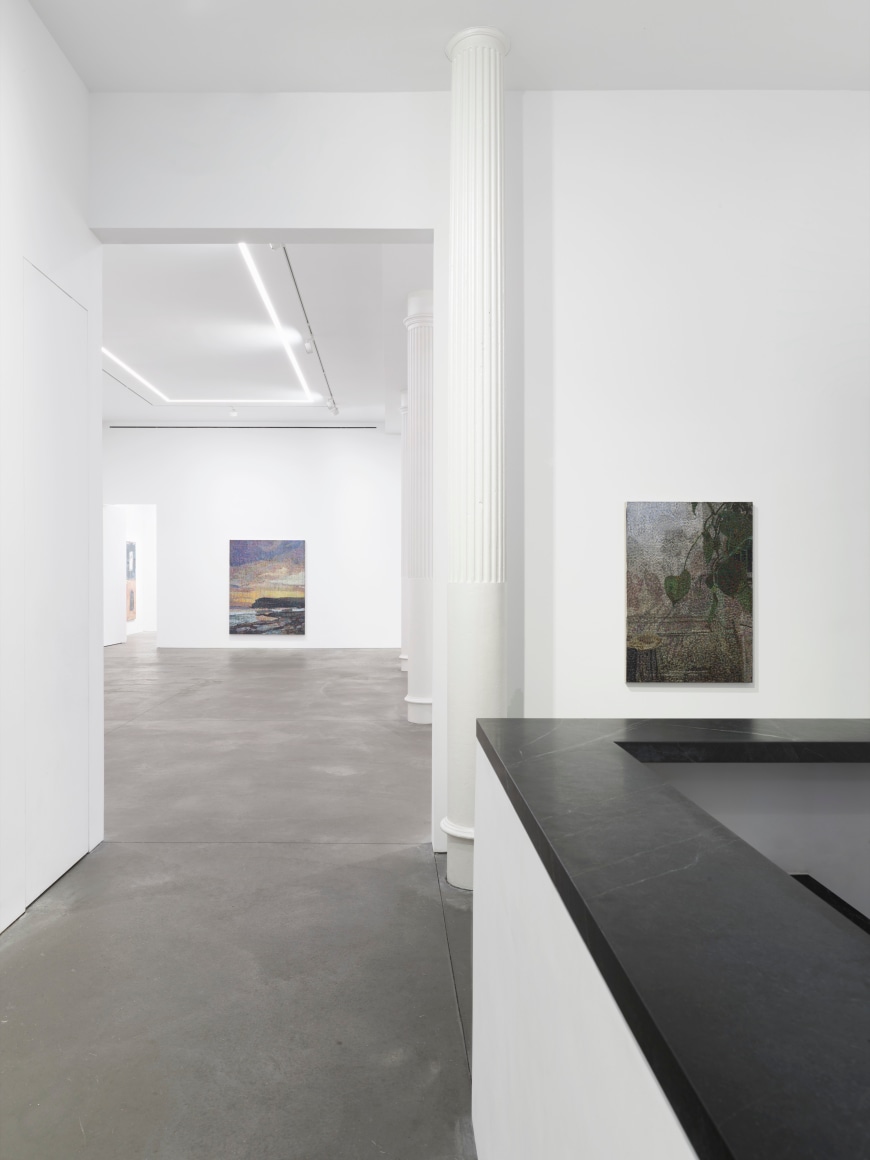 Installation view of Strata, Nino Mier Gallery, SoHo, June 26 – August 8, 2025