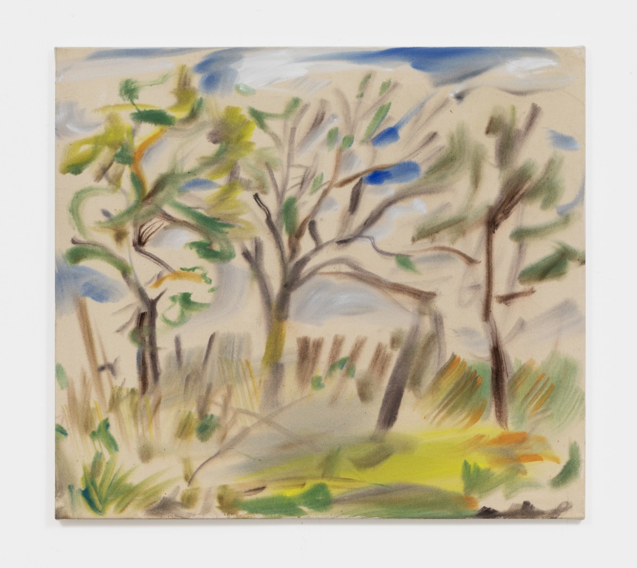 Sophie von Hellermann Stormy Morning, 2021 Acrylic on canvas 30 5/8 x 34 1/4 in 77.9 x 87 cm (SVO21.001)