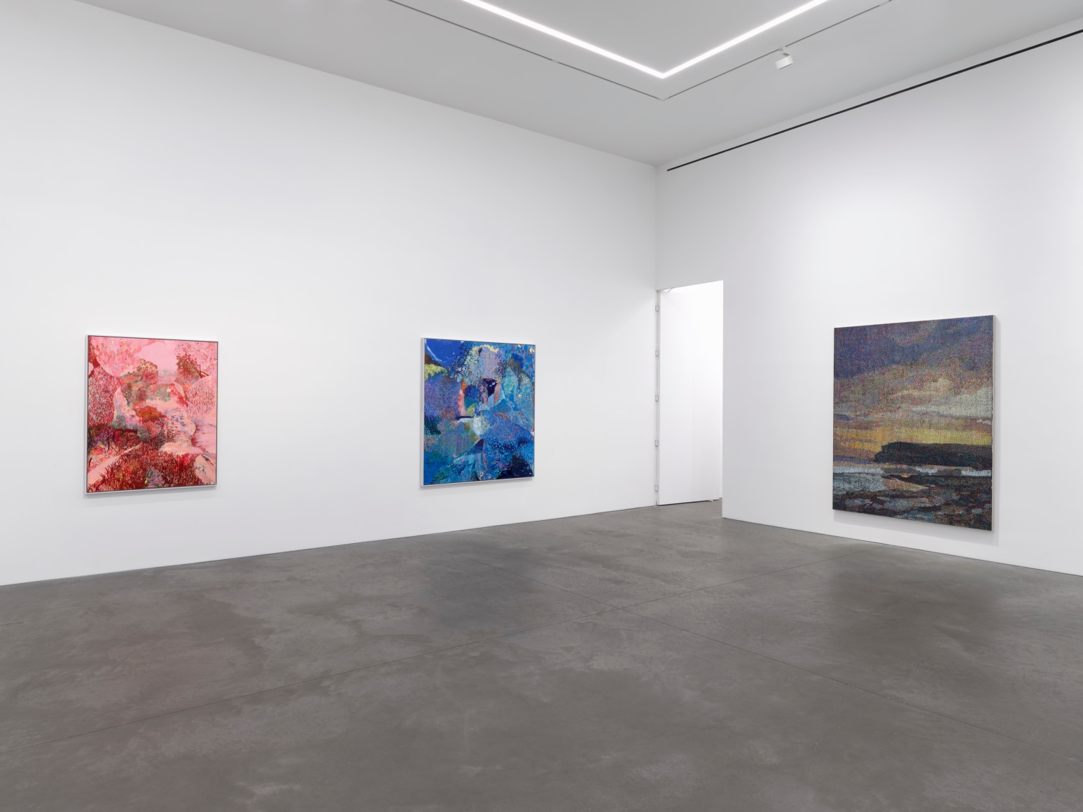 Installation view of Strata, Nino Mier Gallery, SoHo, June 26 – August 8, 2025