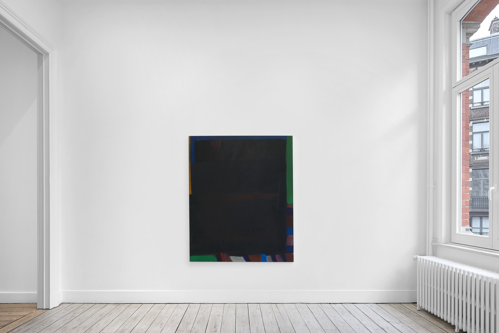Installation view of Albert Irvin, Albert Irvin: Early Works from the '60s, Nino Mier Gallery, Brussels, October 24 – December 20, 2025
