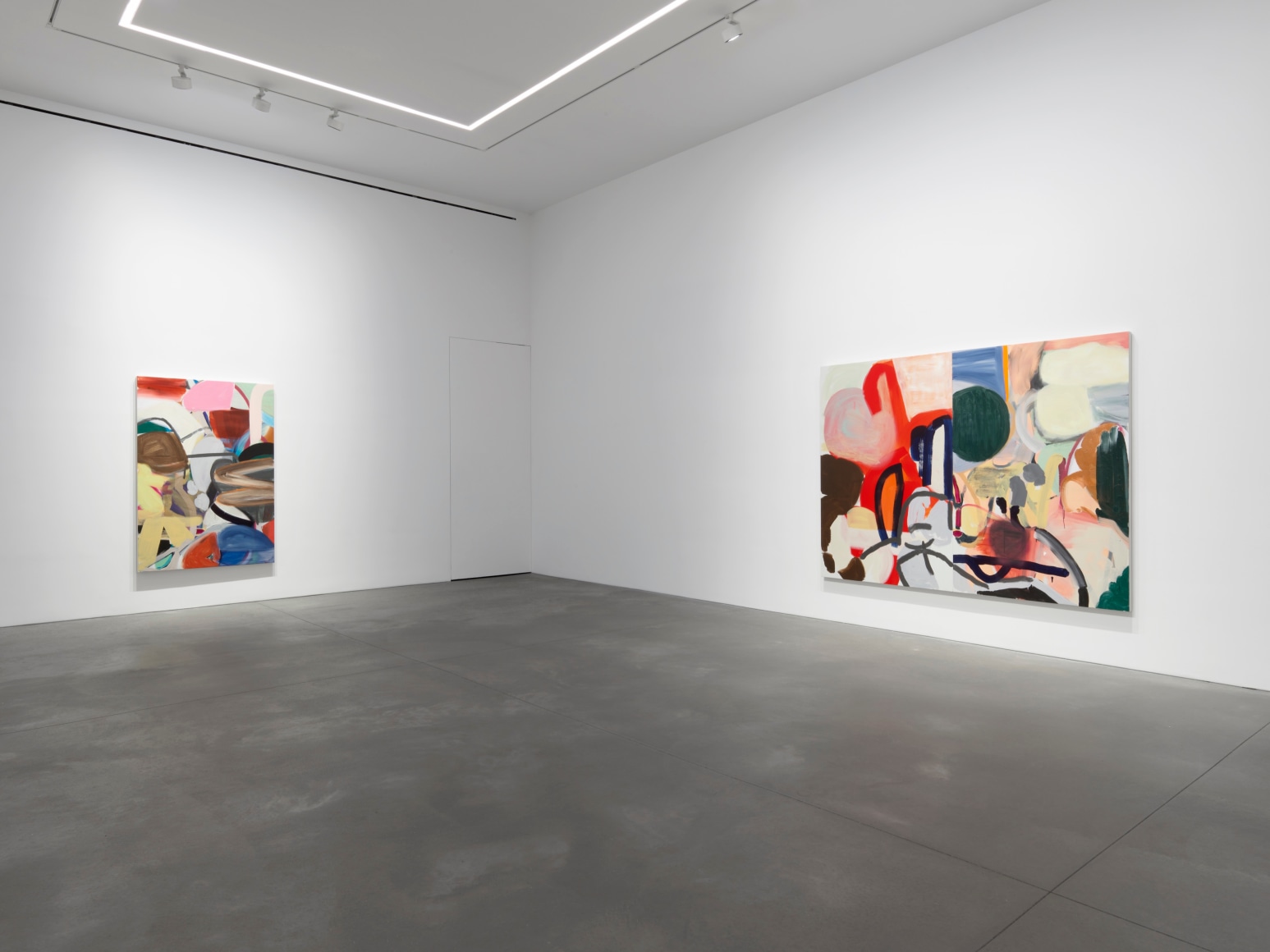 Installation view of Liliane Tomasko, POEM THINGS, Nino Mier Gallery, SoHo, September 3 – October 18, 2025