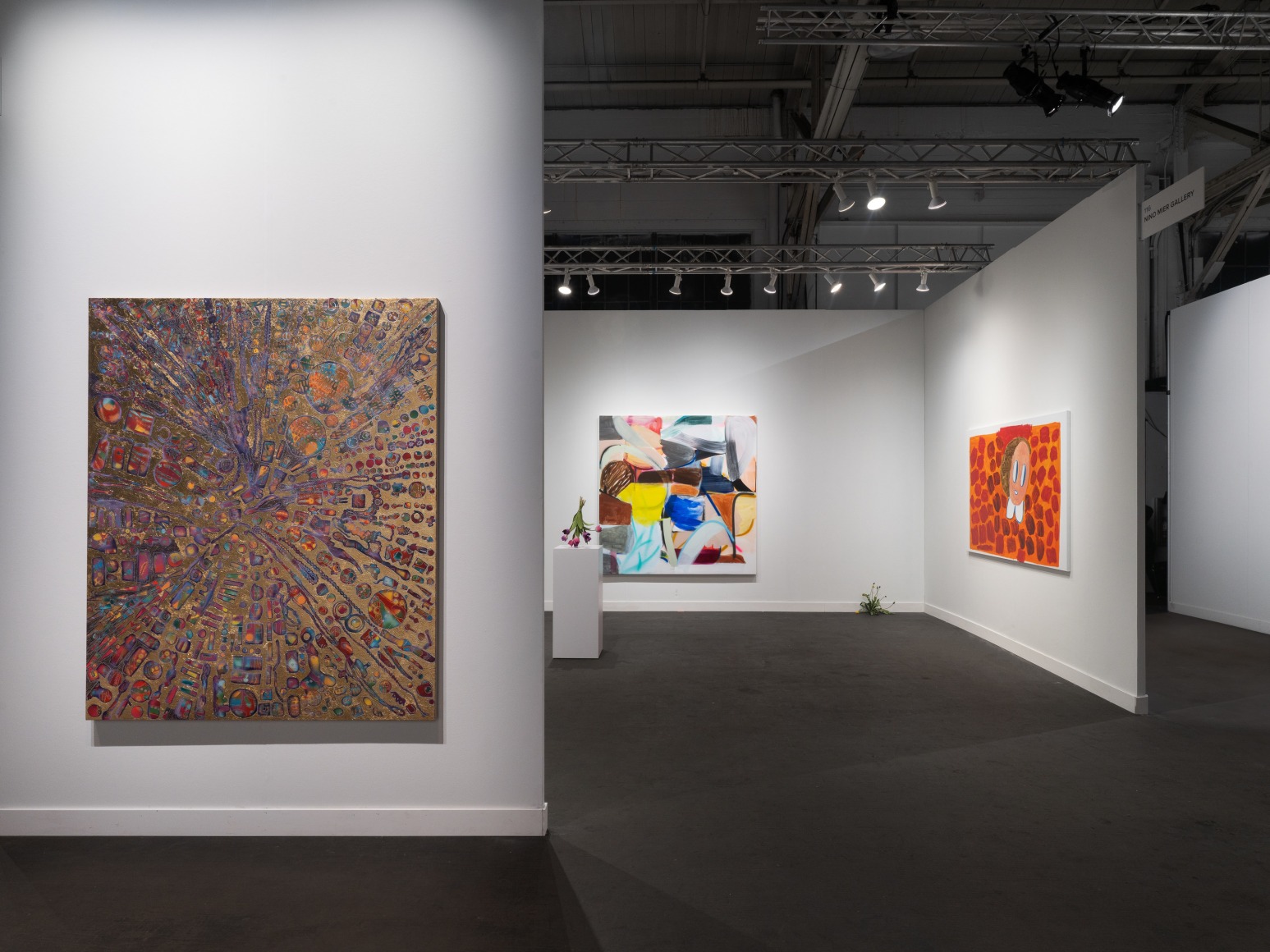 Installation view of Group presentation, FOG Design+Art, January 18-21, 2024, Nino Mier Gallery.