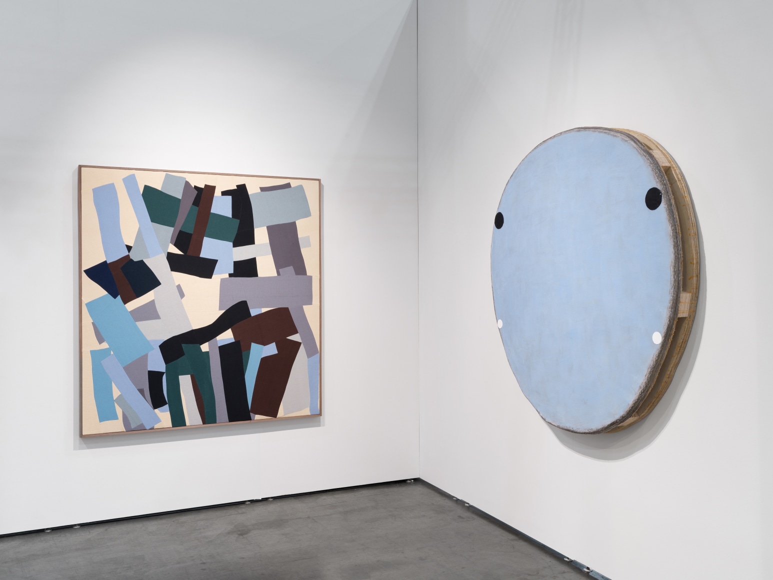 Installation view of Untitled Houston, Nino Mier Gallery, Booth #A23 (September 18 - 21, 2025)