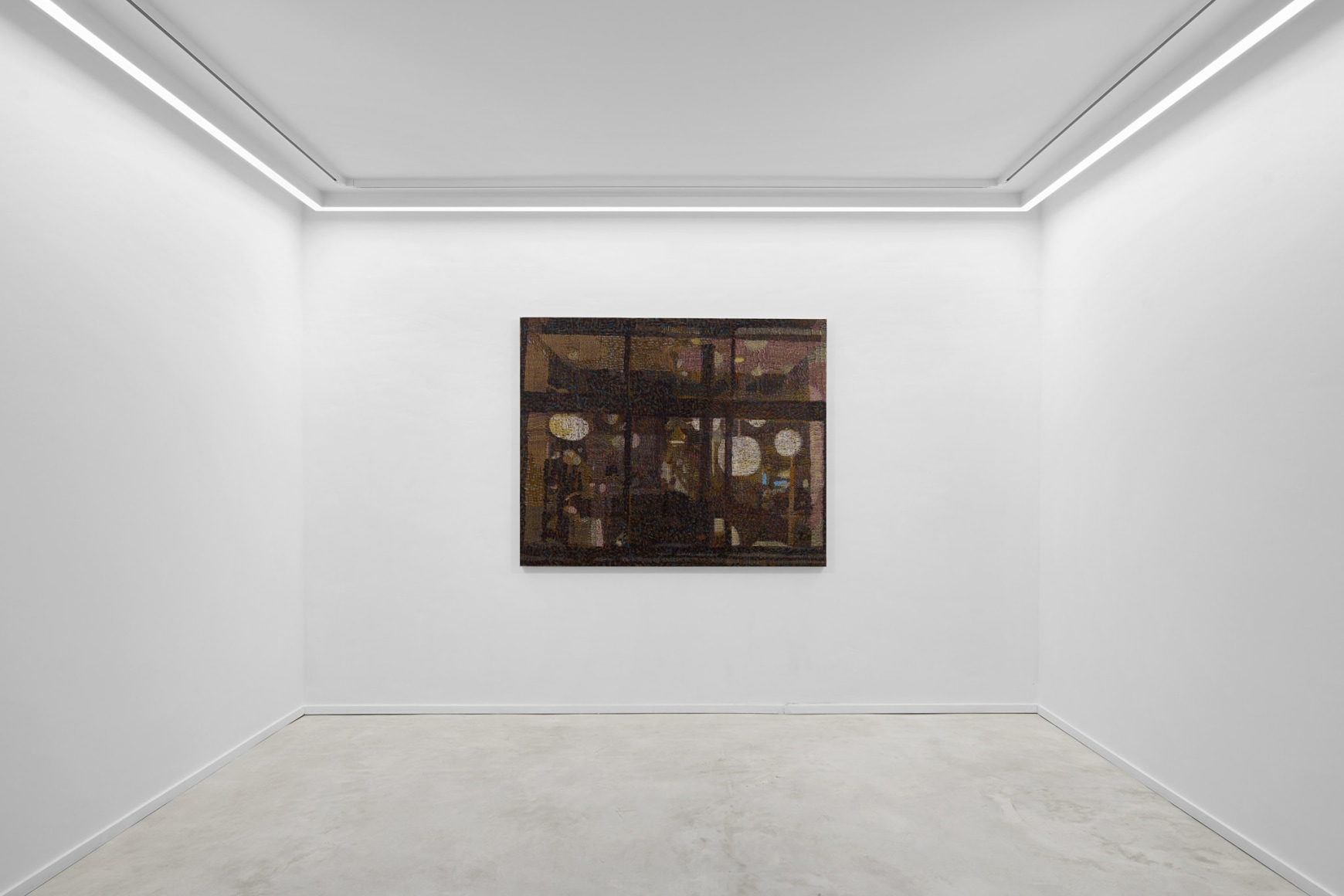Installation view of Gregory Hodge, Echo, Nino Mier Gallery, Brussels, September 12 – October 25, 2025