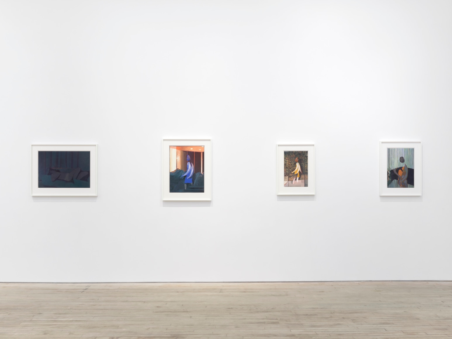 Installation view of Jonathan Wateridge, Works on Paper, Nino Mier Gallery, Tribeca, September 5 – October 18, 2025