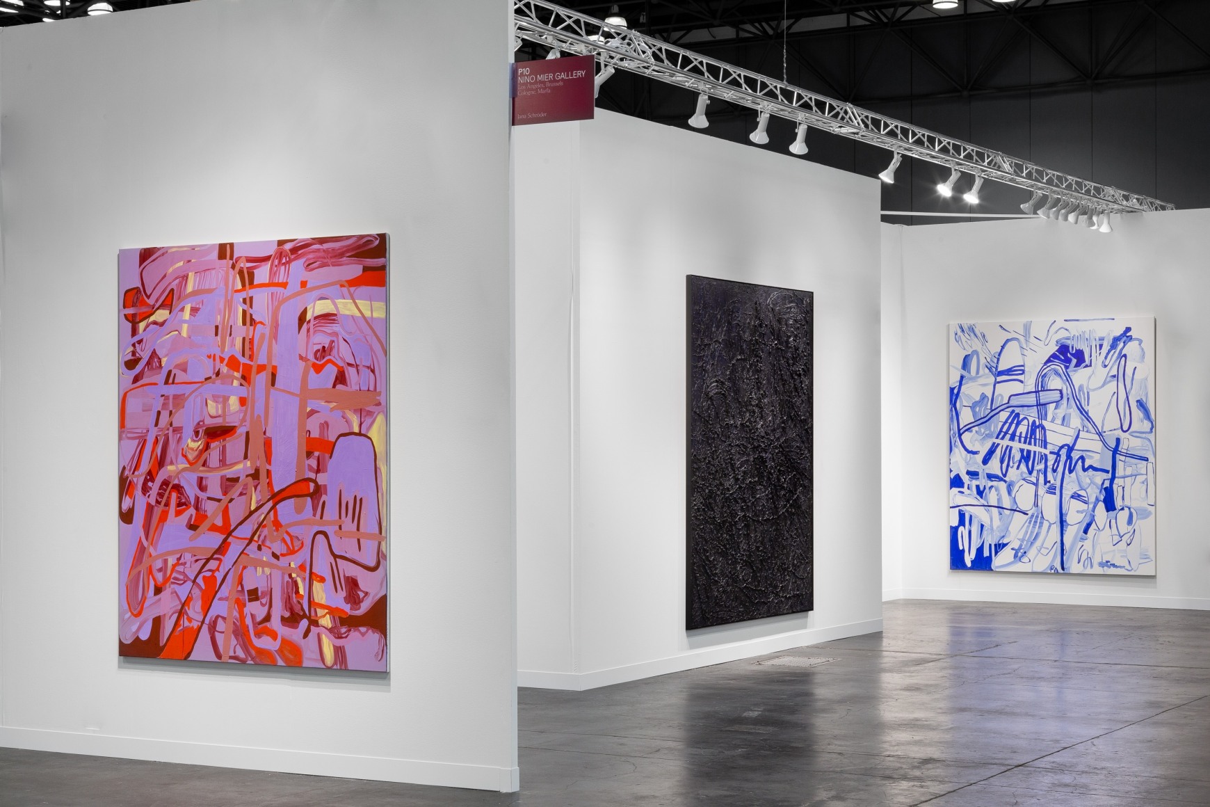 Installation View of JANA SCHRÖDER, The Armory 2021, Day 4 (September 9 - 12, 2021)