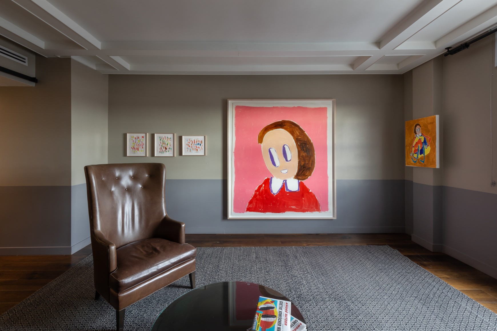 Andr&eacute; Butzer, FELIX LA 2019, Installation view, Left wall