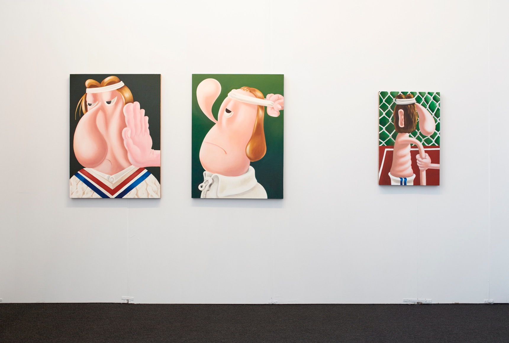 Installation view 3 of Louise Bonnet: Freeways at Art Los Angeles Contemporary, 2016