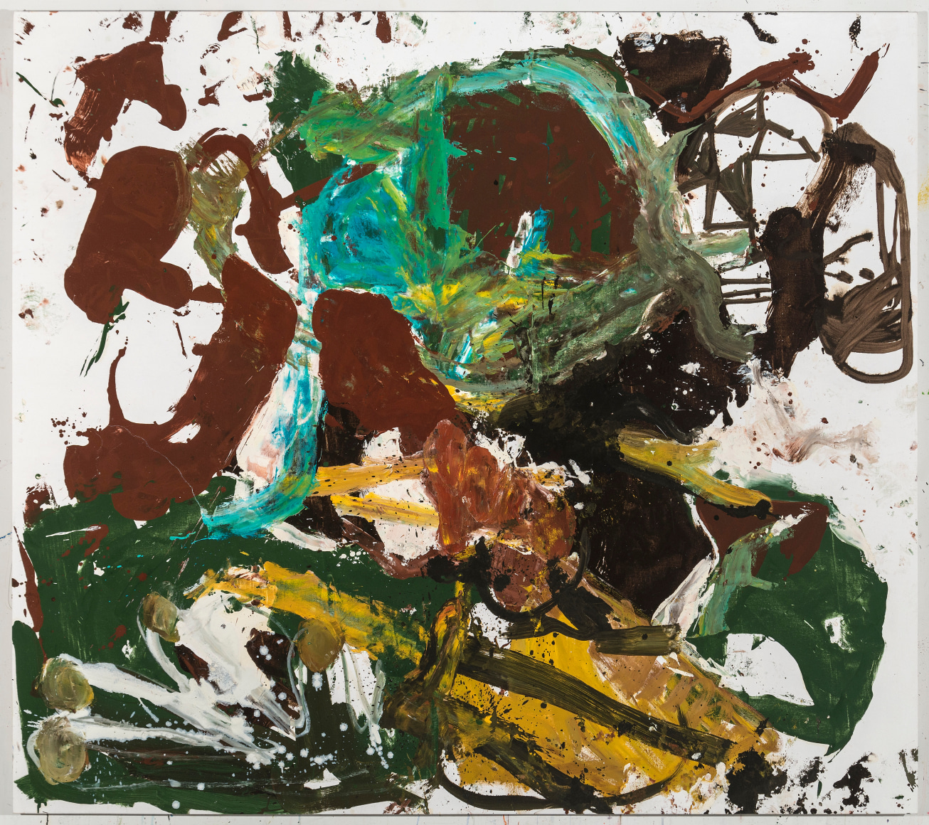 Anke Weyer, A Foot In Each Corner, 2018