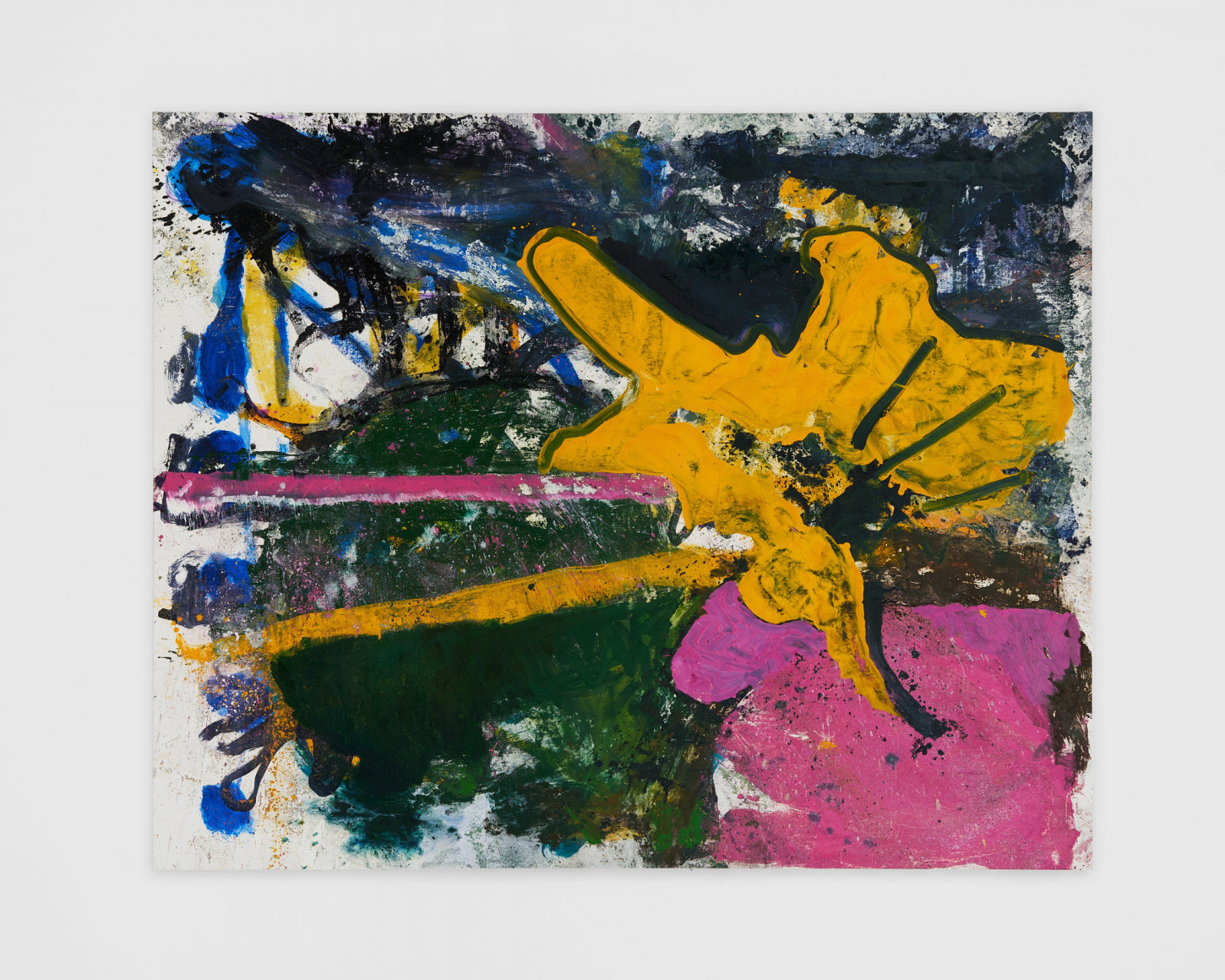 Anke Weyer Painted Lady, 2022 Oil and acrylic on canvas 58 x 73 in 147.3 x 185.4 cm (AWE22.016)