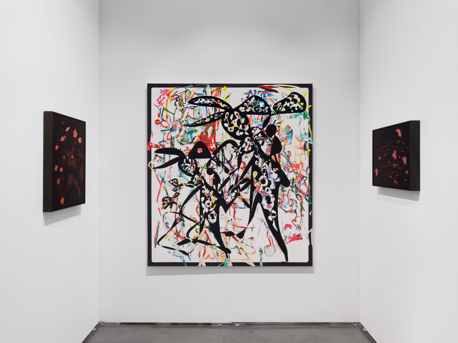 Installation view of Untitled Houston, Nino Mier Gallery, Booth #A23 (September 18 - 21, 2025)