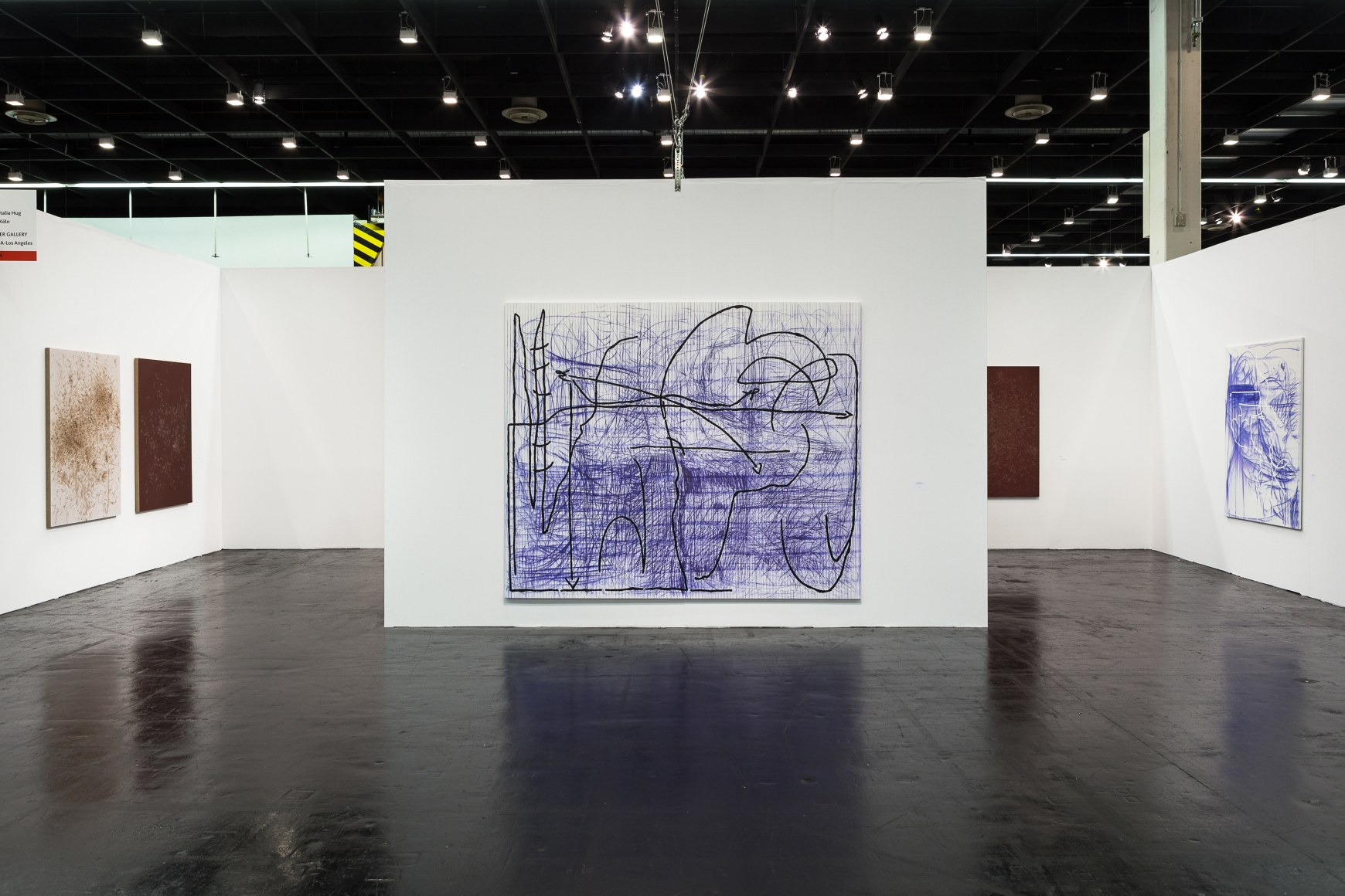 Installation view of Jana Schr&ouml;der &amp; Thomas Wachholz at Art Cologne, 2016