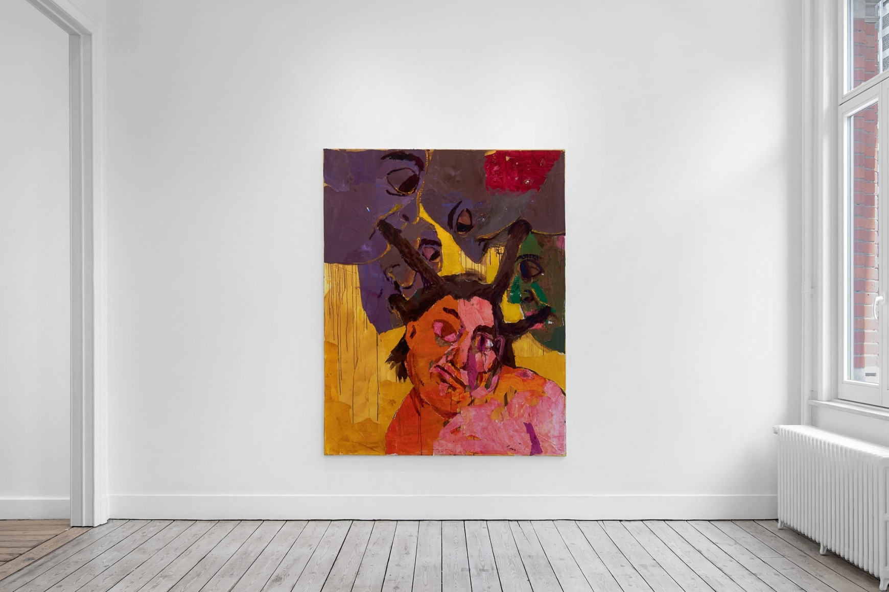 Installation view of Shanee Roe, Snarl Bloom, Nino Mier Gallery, Brussels, June 13 – July 19, 2025