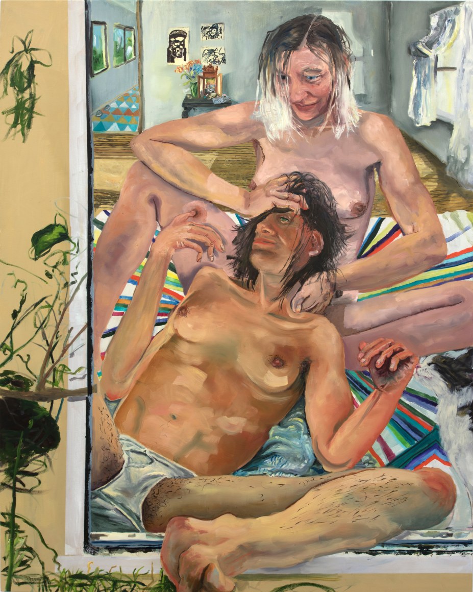 Celeste Dupuy-Spencer Sarah, 2017 Oil on linen 65 x 50 in 165.1 x 127 cm (CDS17.034)