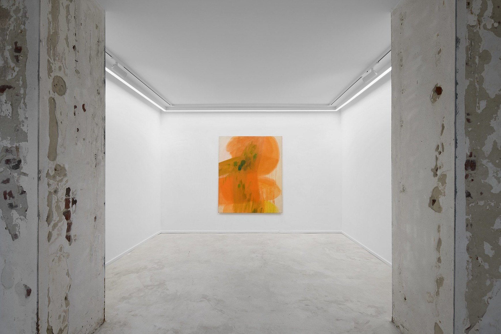 Installation view of Albert Irvin, Albert Irvin: Early Works from the '60s, Nino Mier Gallery, Brussels, October 24 – December 20, 2025