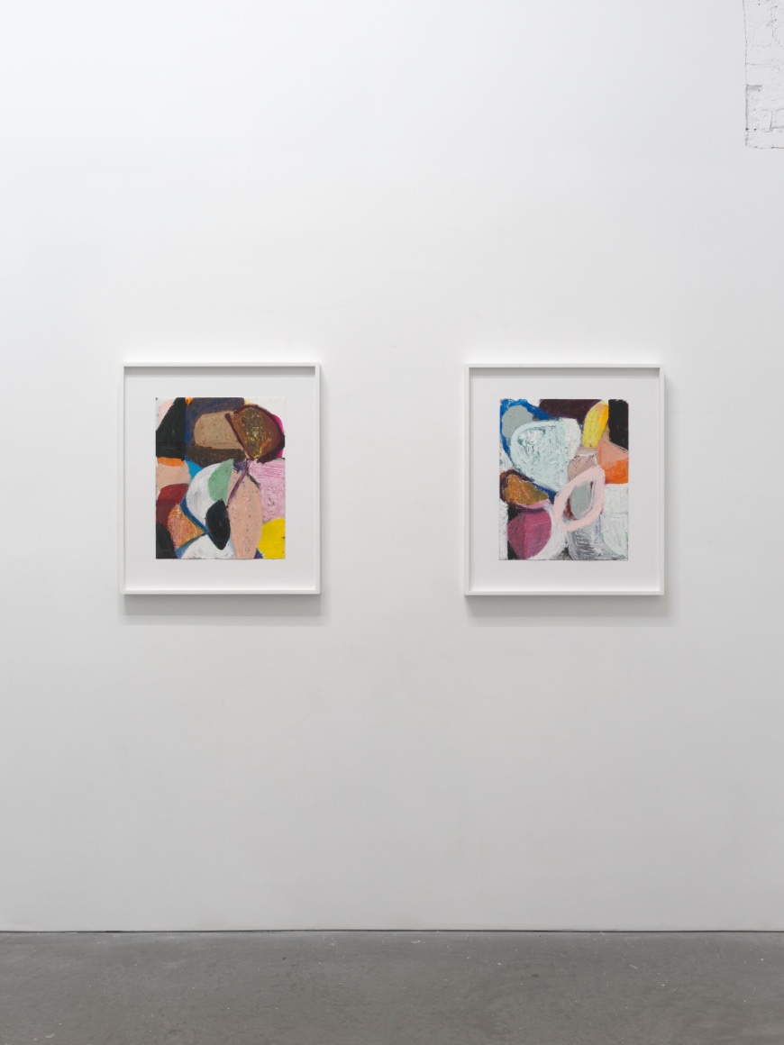 Installation view of Liliane Tomasko, POEM THINGS, Nino Mier Gallery, SoHo, September 3 – October 18, 2025