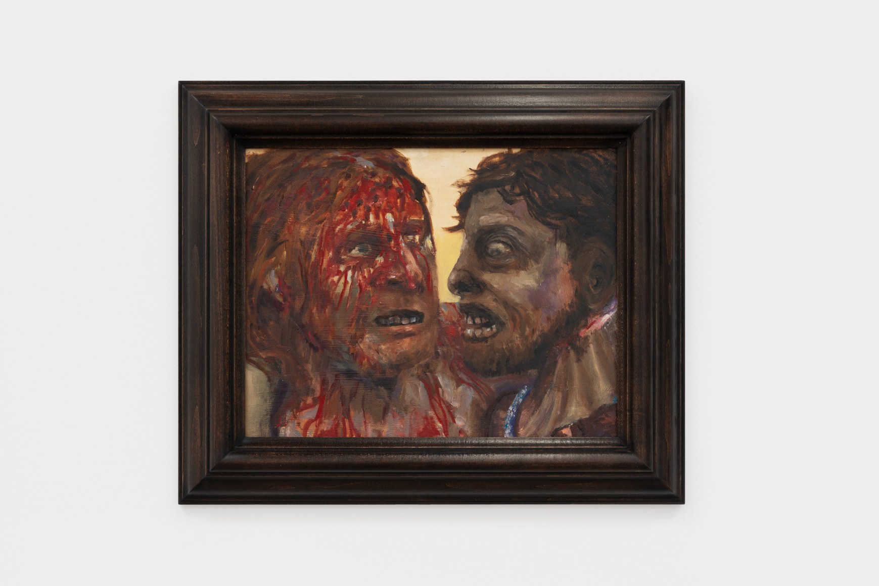 Celeste Dupuy-Spencer Jesus & Judas (Part of CDS22.002), 2022 Oil on panel 11 x 14 in (unframed) 27.9 x 35.6 cm (unframed) (CDS22.003)