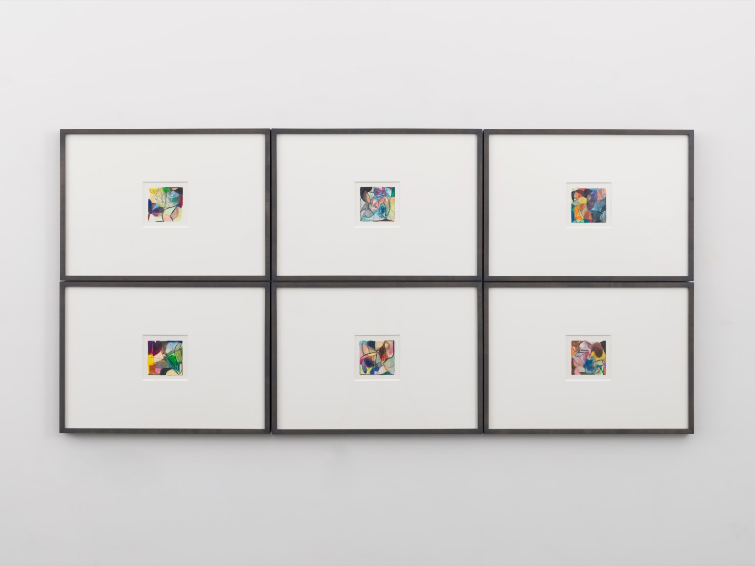 Liliane Tomasko Psyche of the Portrait (Suite 7-12), 2025 Six individual works in oil pastel on paper Each: 15 5/8 x 21 5/8 in (framed) 39.6 x 54.9 cm (framed) (LTO25.030)