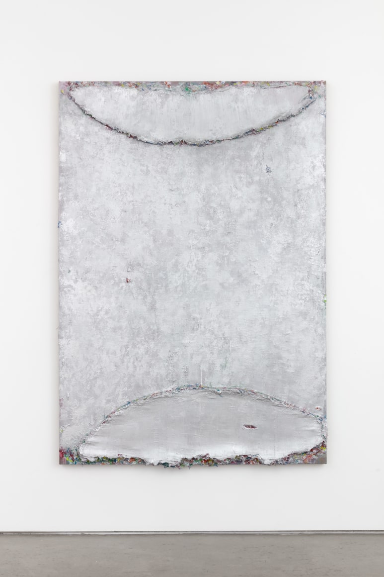 Andrew Dadson Silver Moon, 2021 Oil and acrylic on linen 73 1/2 x 51 1/4 x 3 1/4 in 186.7 x 130.2 x 8.3 cm (ADA21.009)