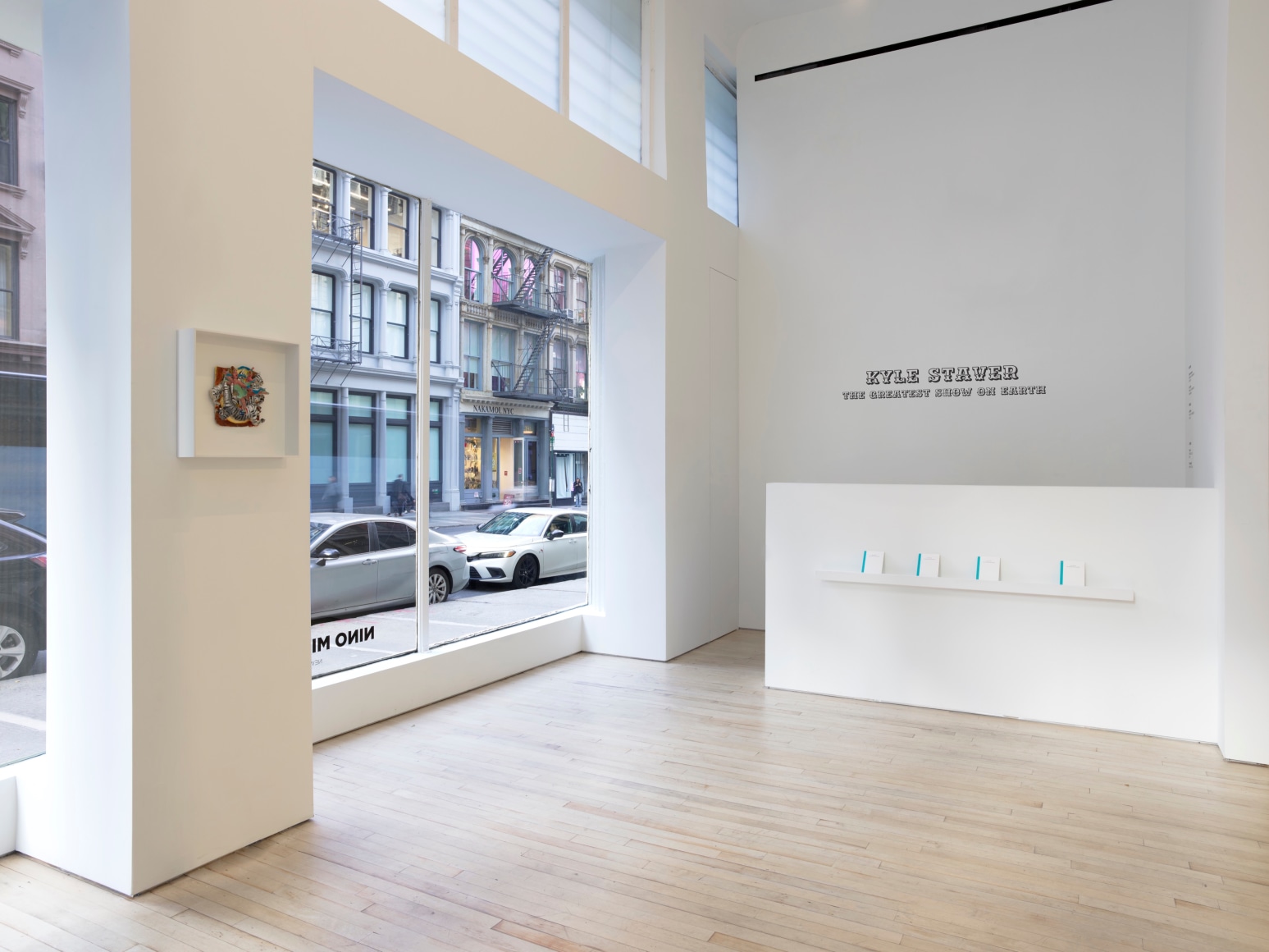 Installation view of Kyle Staver, The Greatest Show on Earth, Nino Mier Gallery, Tribeca, November 7 &ndash; December 16, 2025
