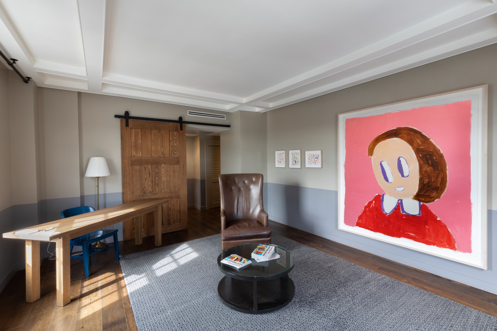 Andr&eacute; Butzer, FELIX LA 2019, Installation view, Door view