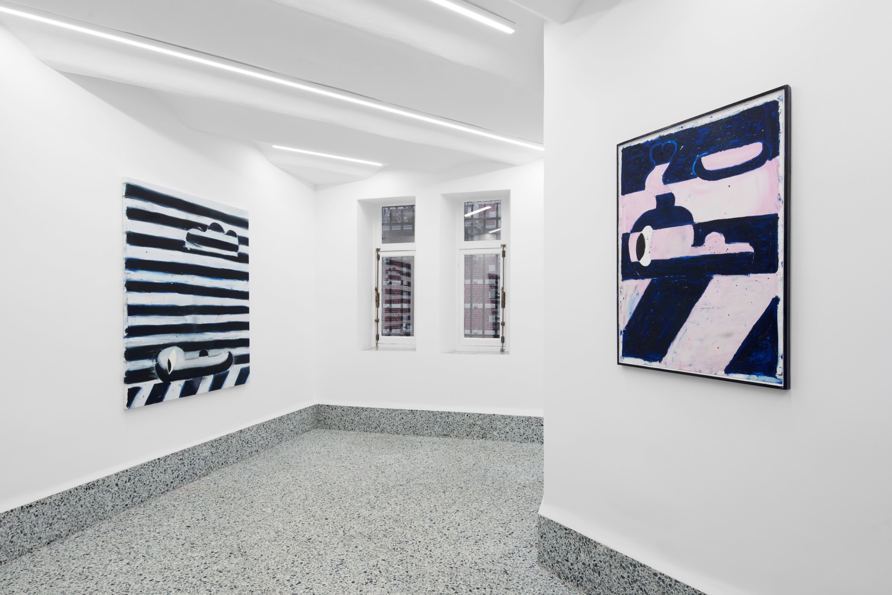 Installation View of Nel Aerts, Coclopie, (January 14 - February 17, 2023). Nino Mier Gallery, Brussels Annex.