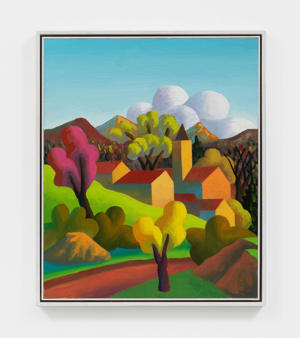 Salvo Ottobre, 2001 Oil on canvas 23 5/8 x 19 3/4 in 60 x 50 cm (SAL20.002)