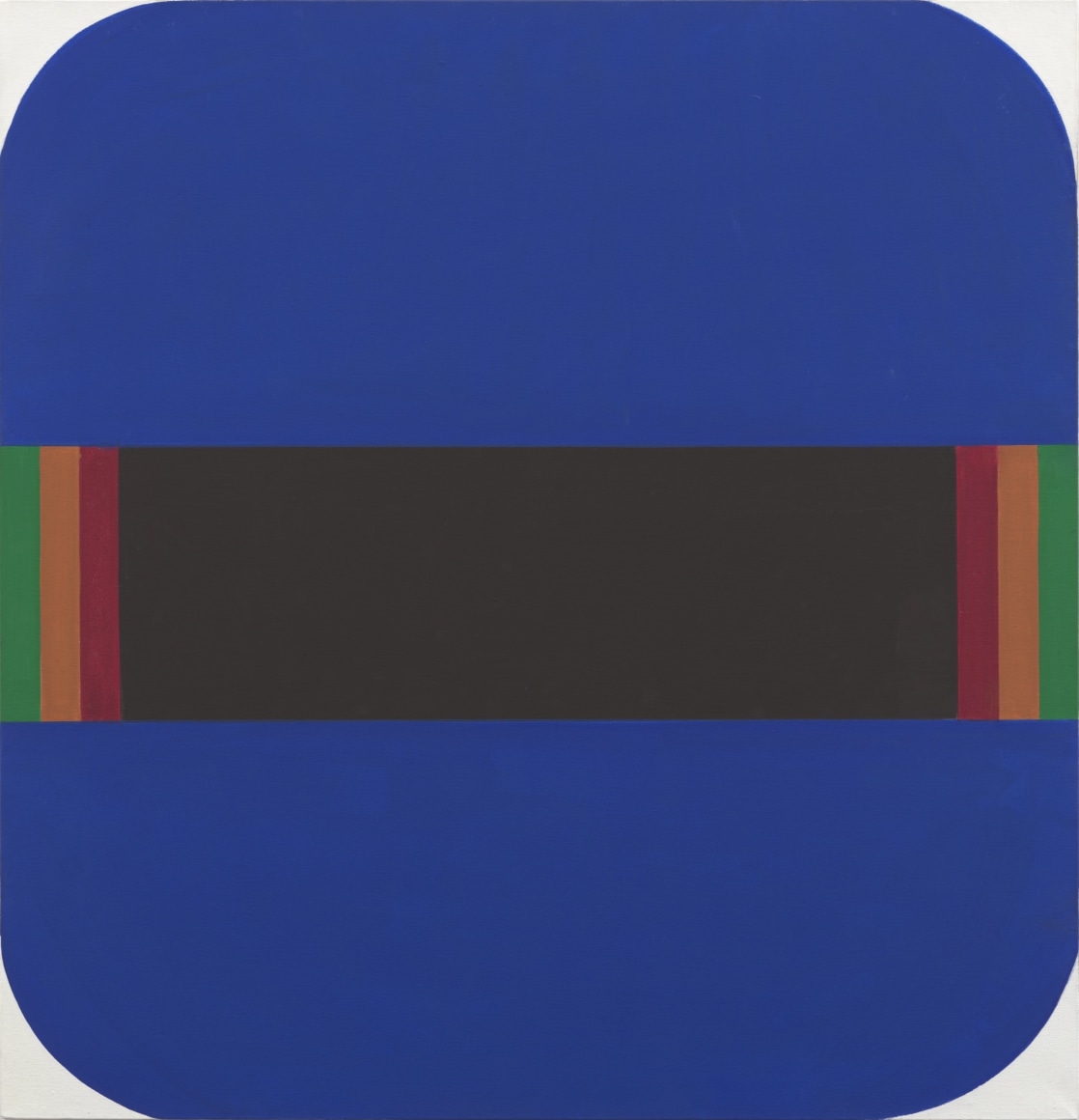 Georg Karl Pfahler Touro VII a, 1966-1968 Mixed media on canvas 55 3/8 x 53 3/8 in 140.7 x 135.6 cm (GKA25.014)