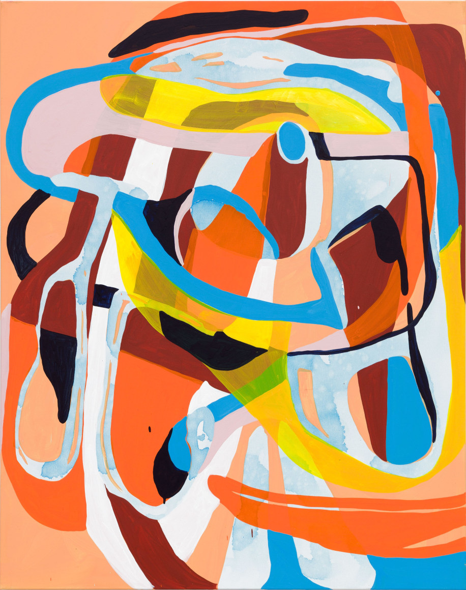 Jana Schröder PERLASYNTHIC BAC S1, 2023 Acrylic on canvas 47 1/4 x 37 3/8 in 120 x 95 cm (JSR24.010)
